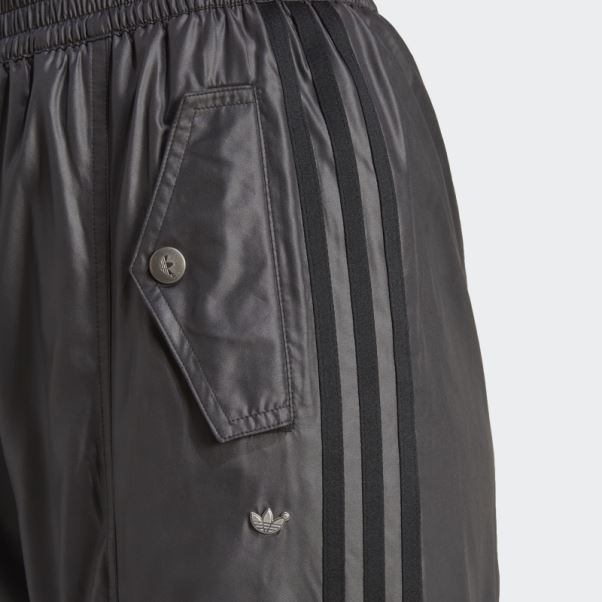 Version Bleue Pantalon De Jogging Tissé Adidas Noir