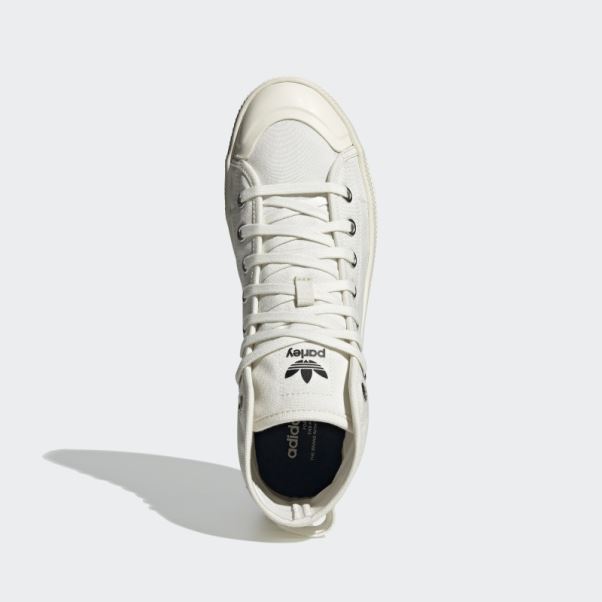 Nizza Parley Chaussures Adidas Blanc