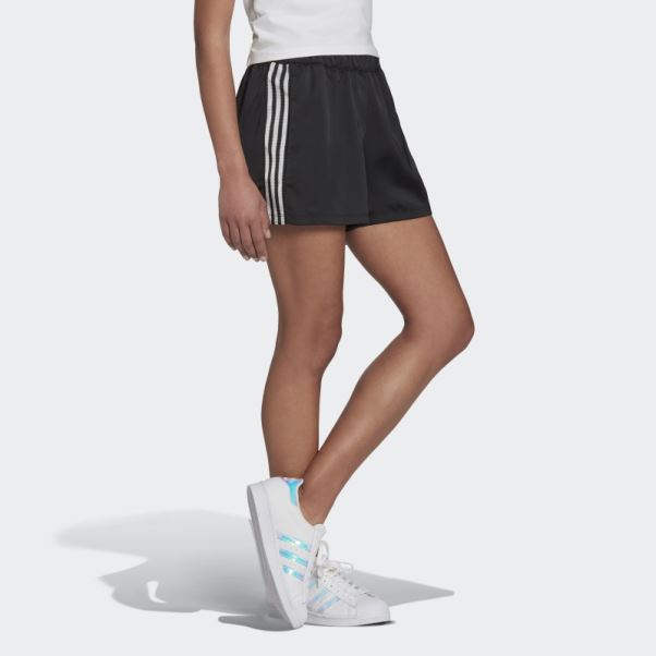 Short Adicolor Classics Satin Noir Adidas