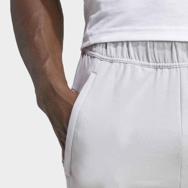 Gris Clair Chiné Conçu Pour L'entraînement Yoga Pantalon D'entraînement 7/8 Adidas