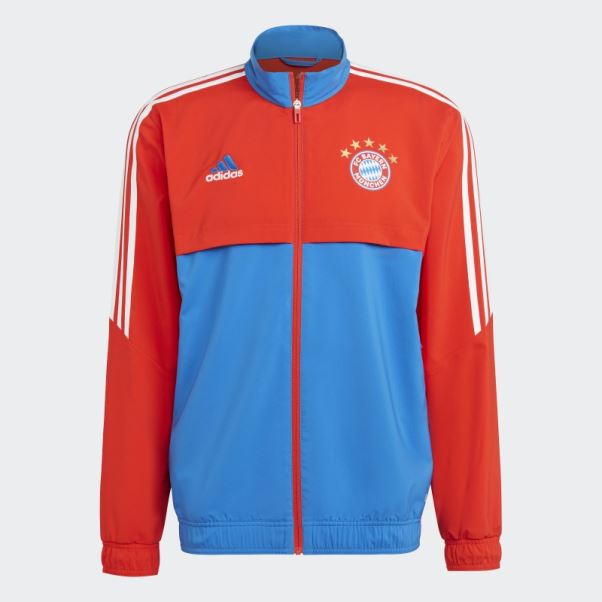 Adidas Fc Bayern Condivo 22 Presentation Track Top Rouge