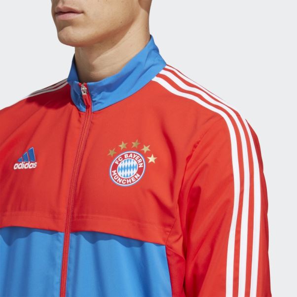 Adidas Fc Bayern Condivo 22 Presentation Track Top Rouge