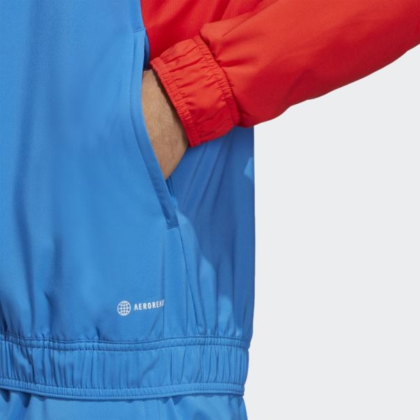 Adidas Fc Bayern Condivo 22 Presentation Track Top Rouge
