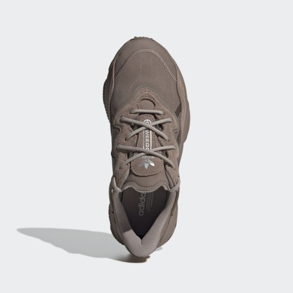 Chaussures Ozweego Adidas Marron Crayeux