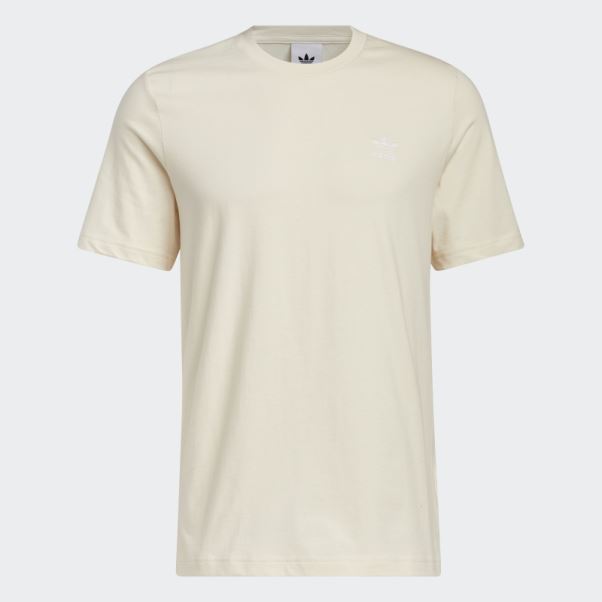Adidas Adicolor Essentials Tee Shirt Trèfle Blanc