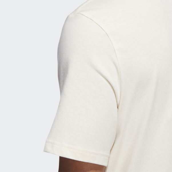 Adidas Adicolor Essentials Tee Shirt Trèfle Blanc