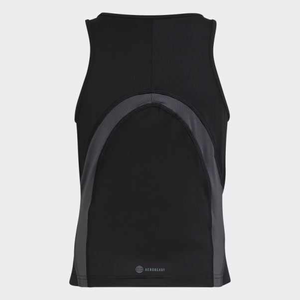 Débardeur Adidas Aeroready Hiit Noir