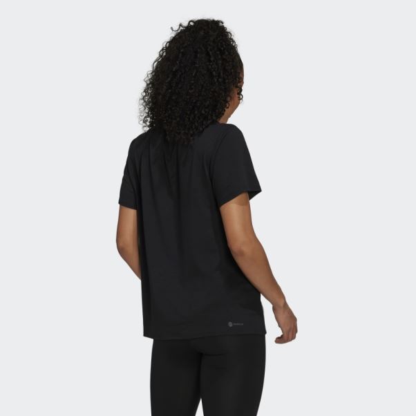 T-shirt Trainicons 3 Bandes Noir Adidas