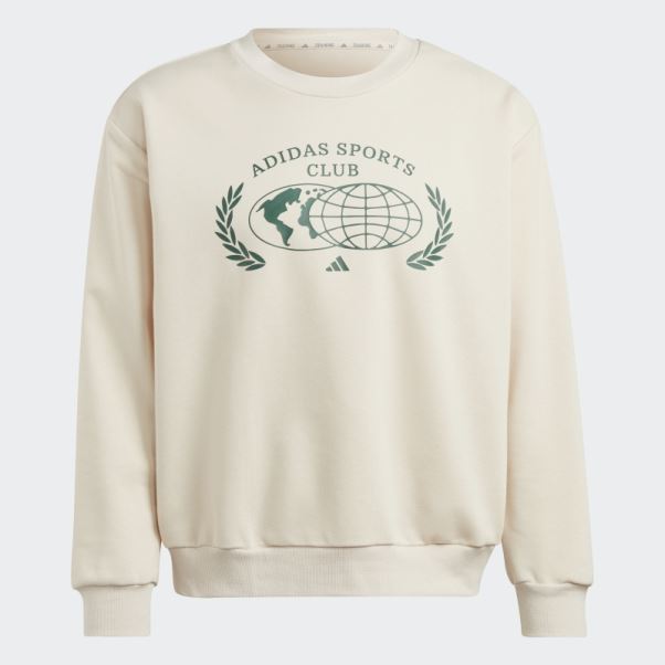 Sweat Adidas Sports Club En Lin Chaud
