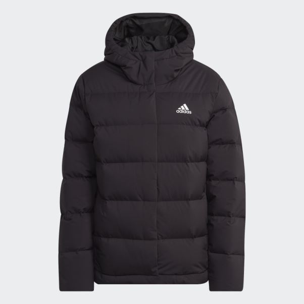 Doudoune à Capuche Helionic Adidas Noir