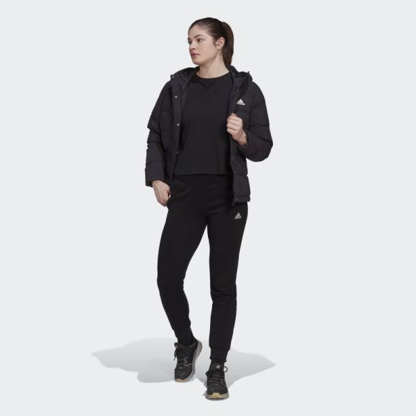 Doudoune à Capuche Helionic Adidas Noir