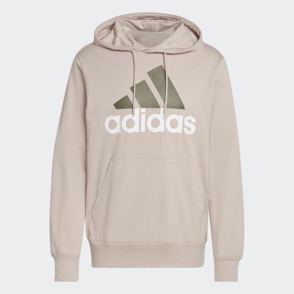 Adidas Sweat à Capuche Logo Essentials Taupe