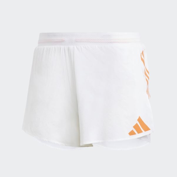 Short Fendu Adidas Adizero Blanc