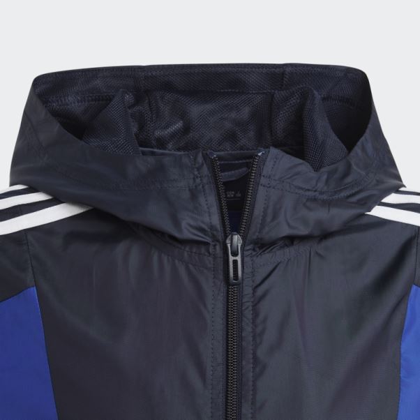 Coupe-vent Coupe Classique à 3 Bandes Colorblock D'encre Adidas