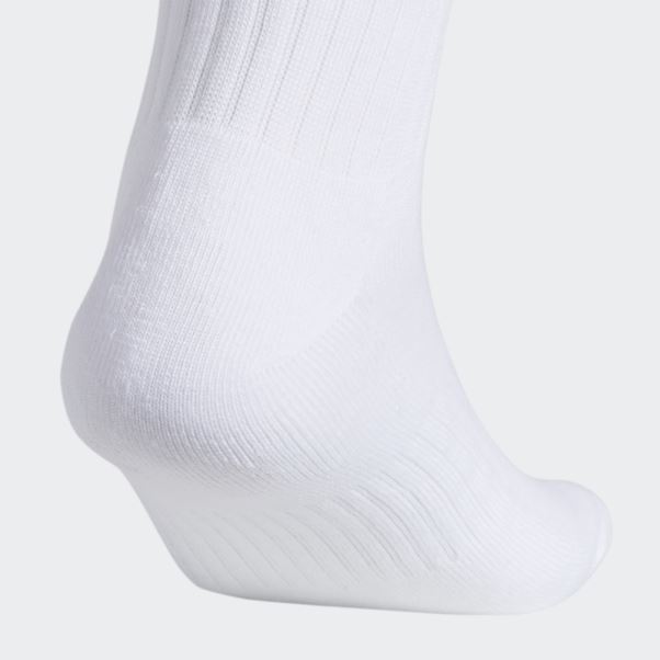 Forum Rib Crew Chaussettes 3 Paires Adidas Blanc