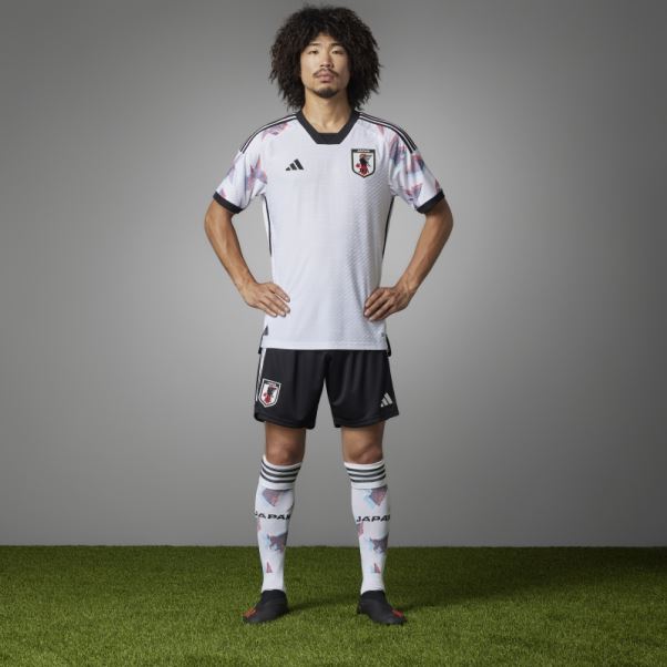 Maillot Japan 22 Away Authentique Adidas Blanc
