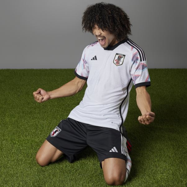 Maillot Japan 22 Away Authentique Adidas Blanc