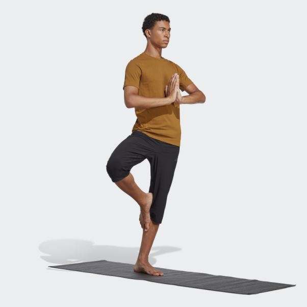 T-shirt D'entraînement De Yoga Adidas Bronze