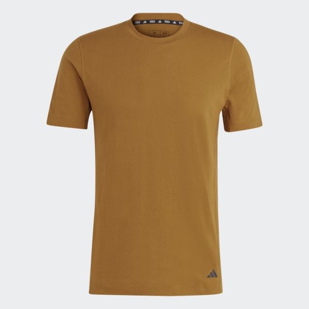 T-shirt D'entraînement De Yoga Adidas Bronze