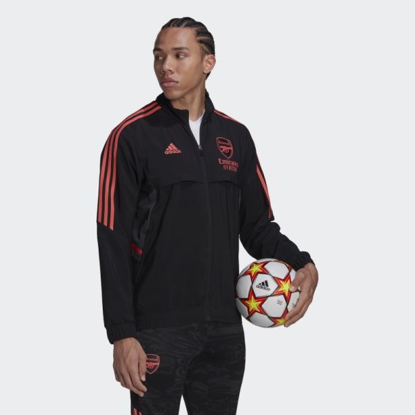Veste De Présentation Arsenal Condivo 22 Adidas Noir
