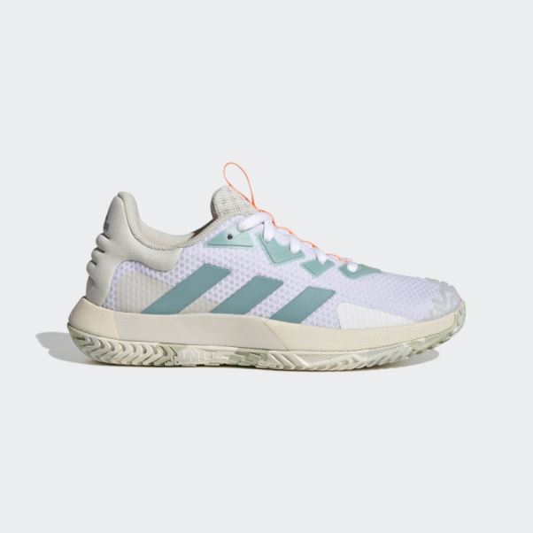 Chaussures De Tennis Adidas Solematch Control Blanches