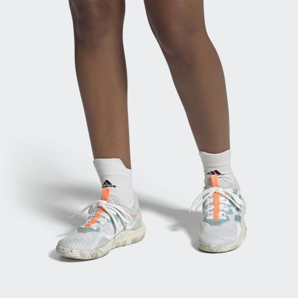 Chaussures De Tennis Adidas Solematch Control Blanches