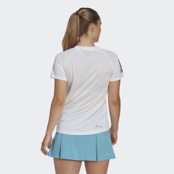 Adidas Club Tennis T-shirt Blanc Mode