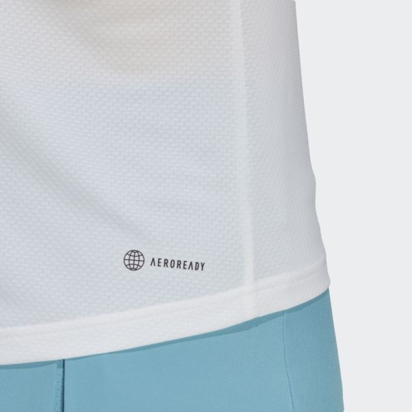 Adidas Club Tennis T-shirt Blanc Mode