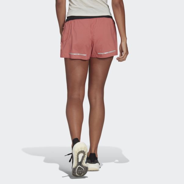 Short De Course X-city Rouge Adidas