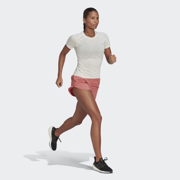 Short De Course X-city Rouge Adidas