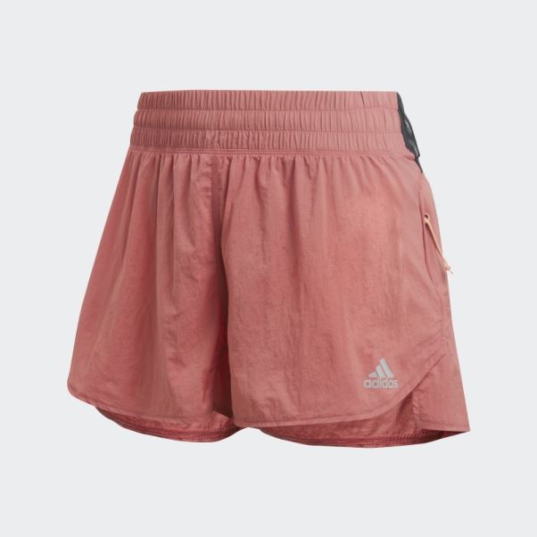Short De Course X-city Rouge Adidas