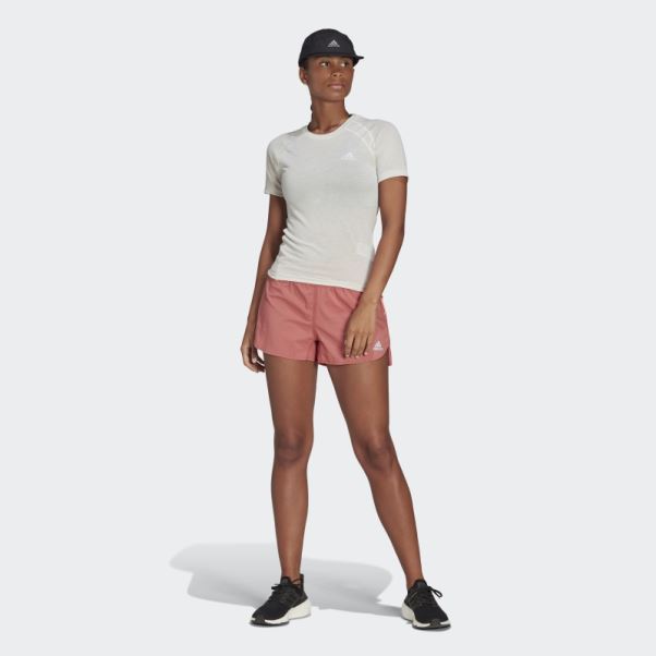 Short De Course X-city Rouge Adidas