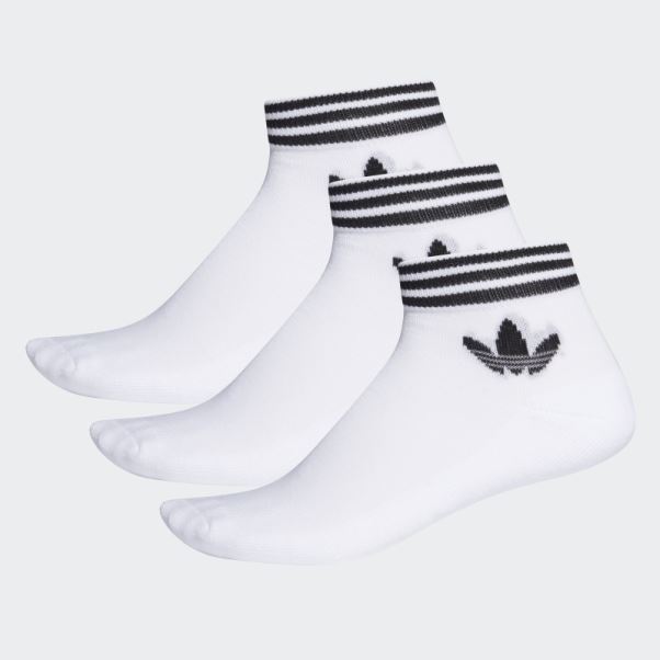 Adidas Socquettes Trèfle - 3 Paires Noir