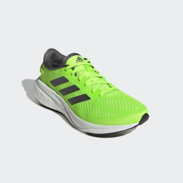 Supernova 2 Chaussures De Course Vert Adidas