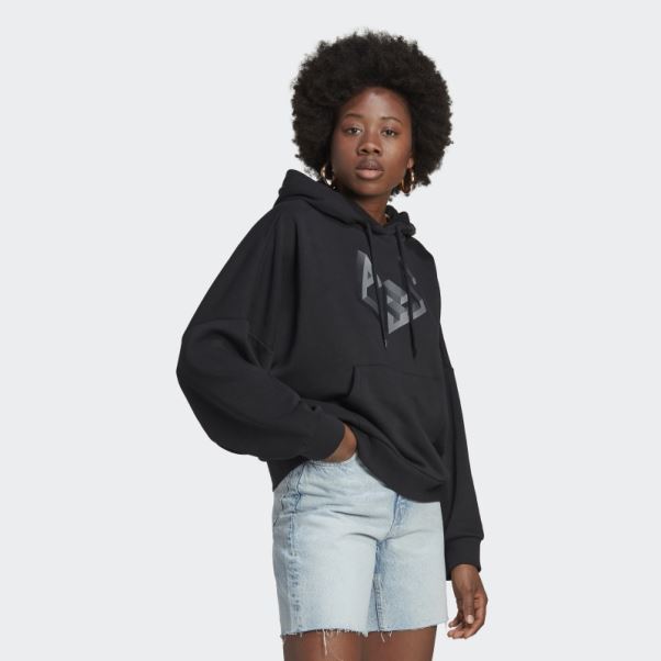 Sweat à Capuche Graphique Adn Adidas Arsenal Noir
