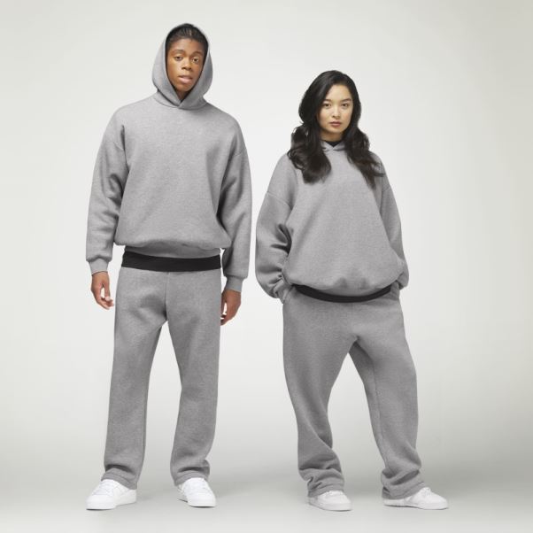 Pantalon Chiné Adidas Basketball Avoine Foncé