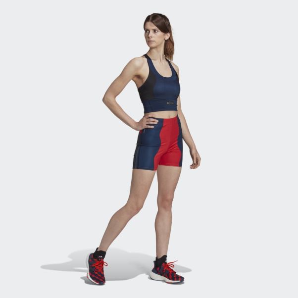 Soutien-gorge De Poche à Maintien Moyen Marimekko Bleu Marine Adidas