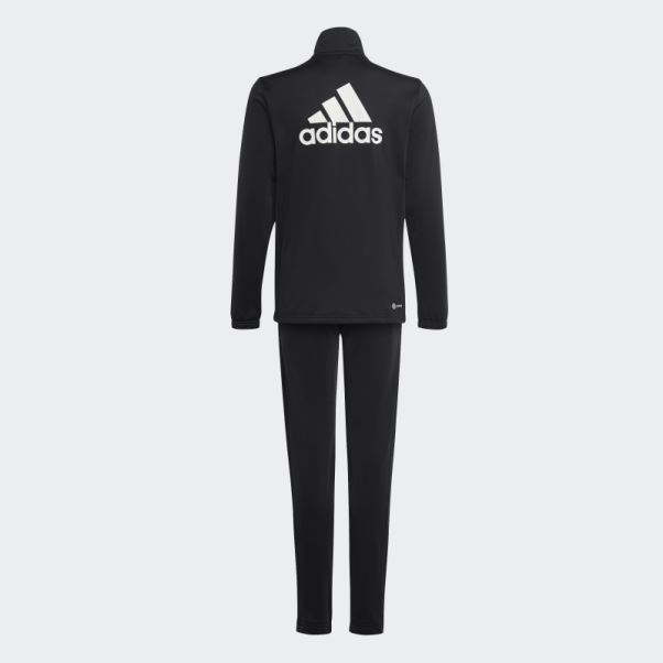 Survetement Adidas Essentials Noir Gros Logo