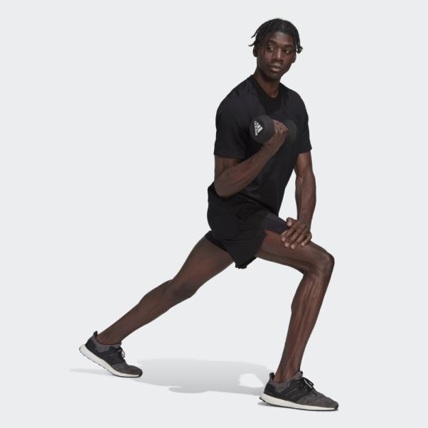 Adidas Short D'entraînement En Cordura Noir