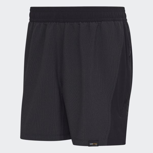 Adidas Short D'entraînement En Cordura Noir