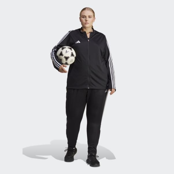 Chaud Adidas Tiro 23 Pantalon De Ligue (taille Plus) Blanc