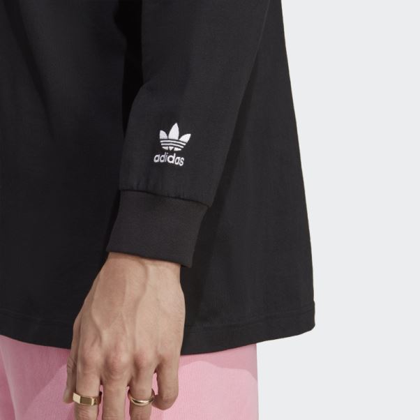 Adidas Hack The Elite Graphique T-shirt Manches Longues Noir