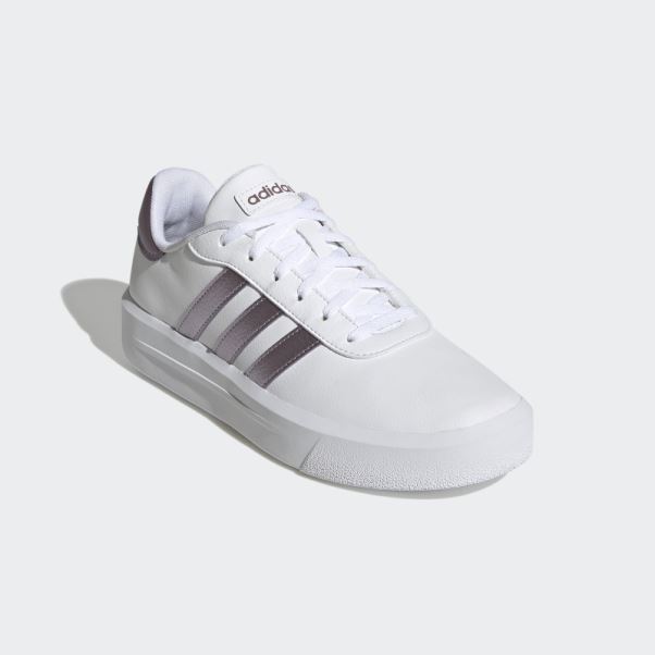 Adidas Court Platform Chaussures Violet Mat Met