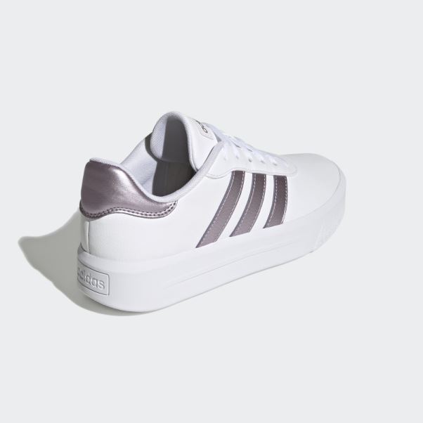 Adidas Court Platform Chaussures Violet Mat Met