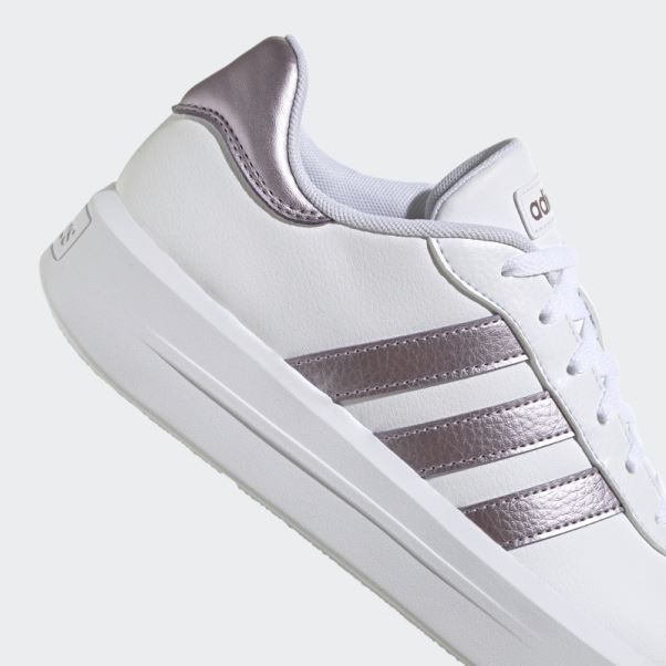 Adidas Court Platform Chaussures Violet Mat Met