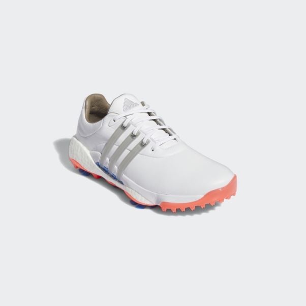 Adidas Tour360 22 Chaussures De Golf Pour Femmes Blanches