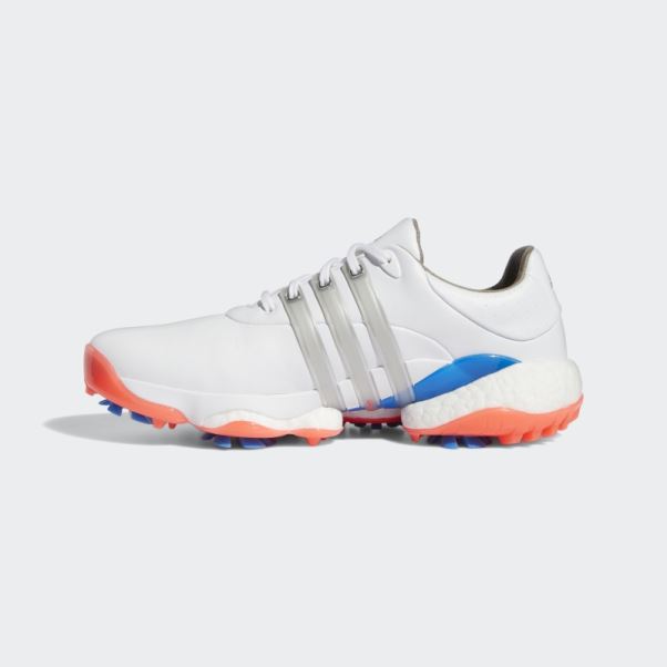 Adidas Tour360 22 Chaussures De Golf Pour Femmes Blanches