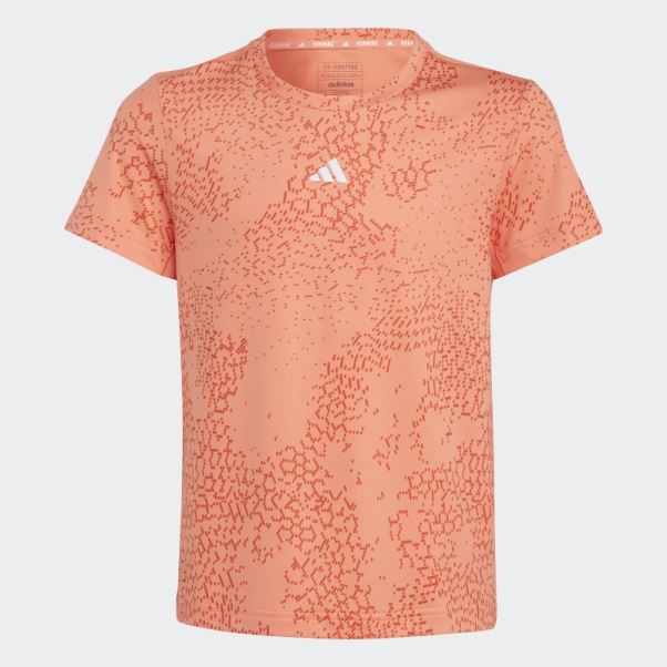 T-shirt Imprimé Corail Aeroready 3 Bandes Adidas