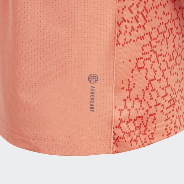 T-shirt Imprimé Corail Aeroready 3 Bandes Adidas