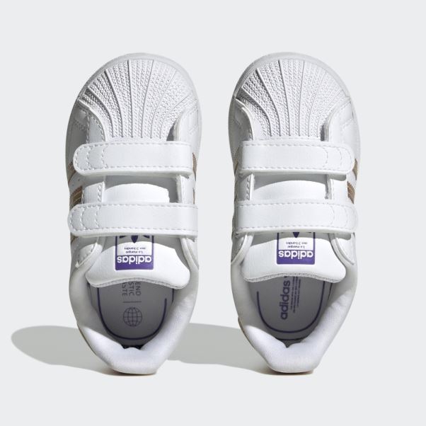 Adidas Superstar Chaussures Violet Rush Chaud
